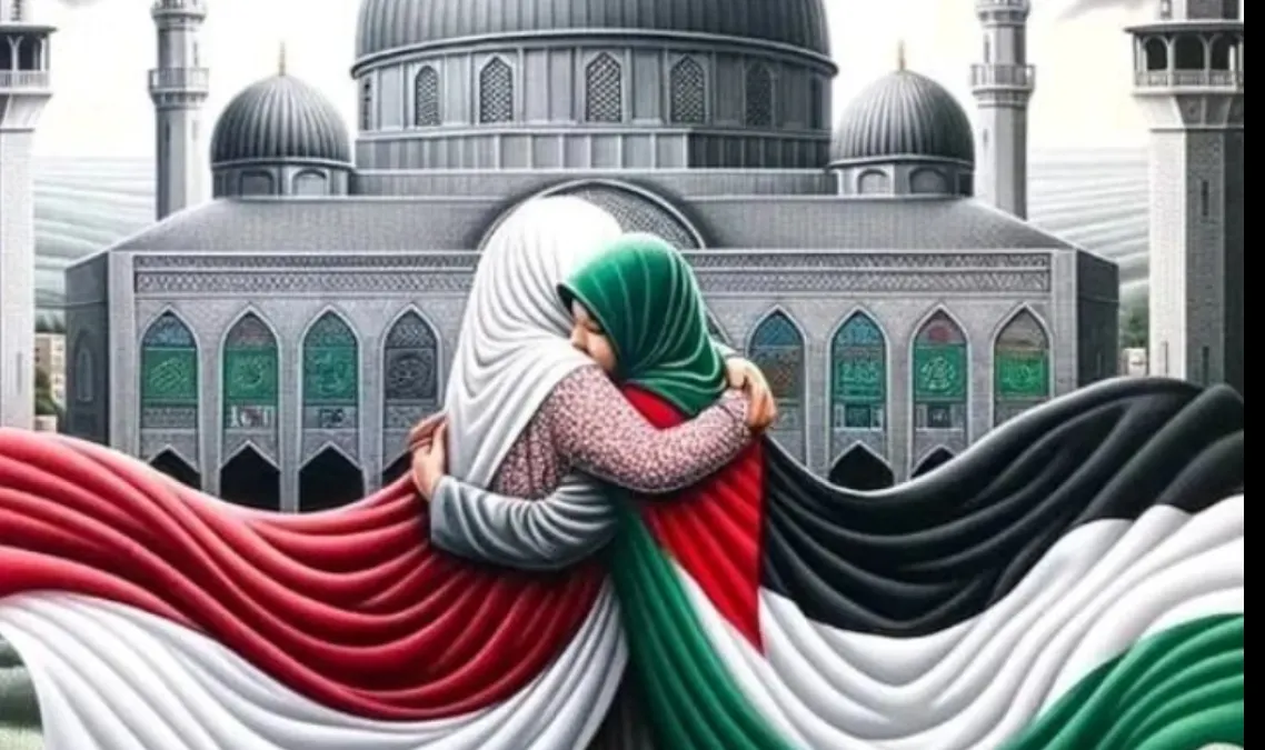 Illustrasi Free for Palestina