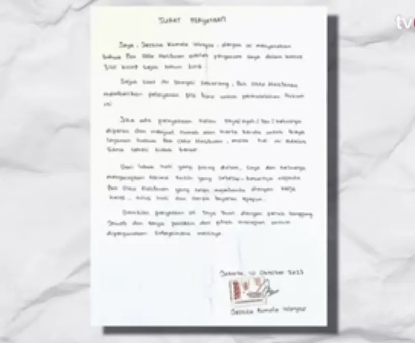 Tagar Justice For Jessica Menyebar Hingga ke Presiden Jokowi, Otto Hasibuan Minta Masyarakat Lakukan hal ini (YouTube tvOneNews)