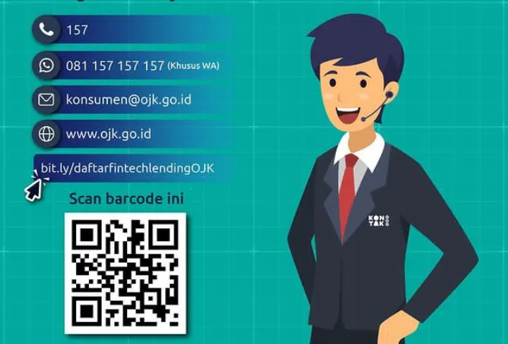 Menghindari Runyam Karena Pinjaman Online yang Mencekam, Perhatikan Enam hal ini Sebelum Memutuskan Meminjam(IG @ojkindonesia)