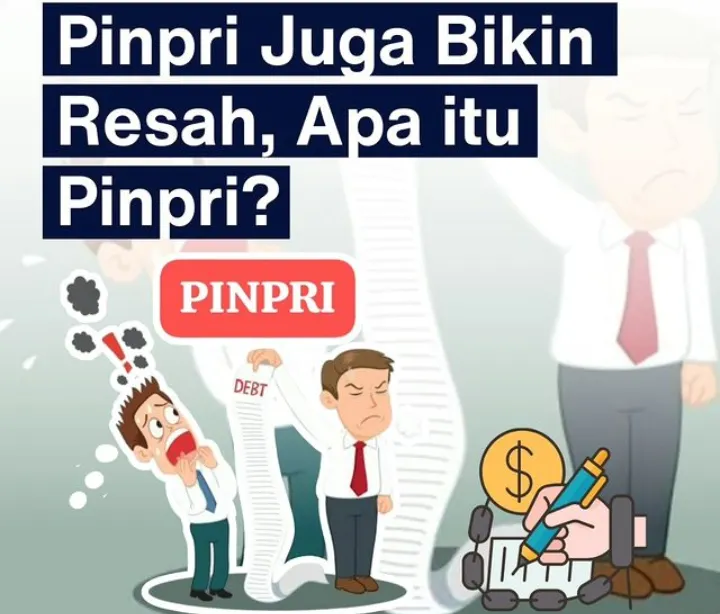 Pinjaman pribadi atau pinpri meresahkan.