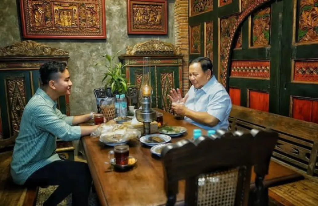 Gibran Rakabuming Raka dan Prabowo Subianto