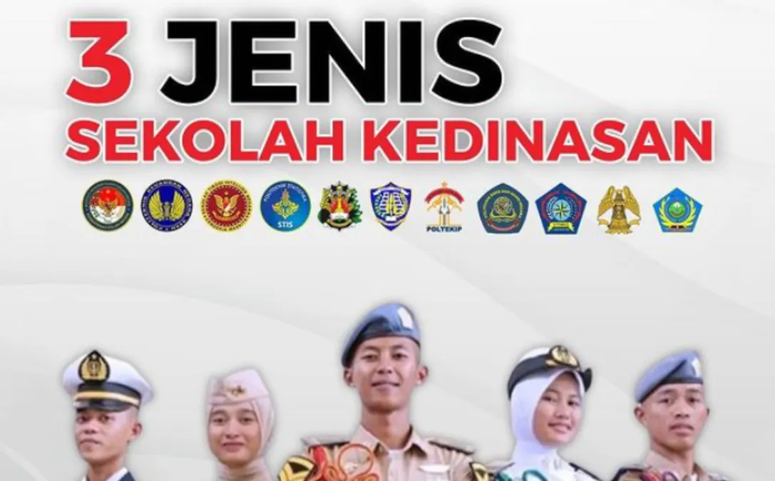 Illustrasi. 3 Jenis Sekolah Kedinasan 