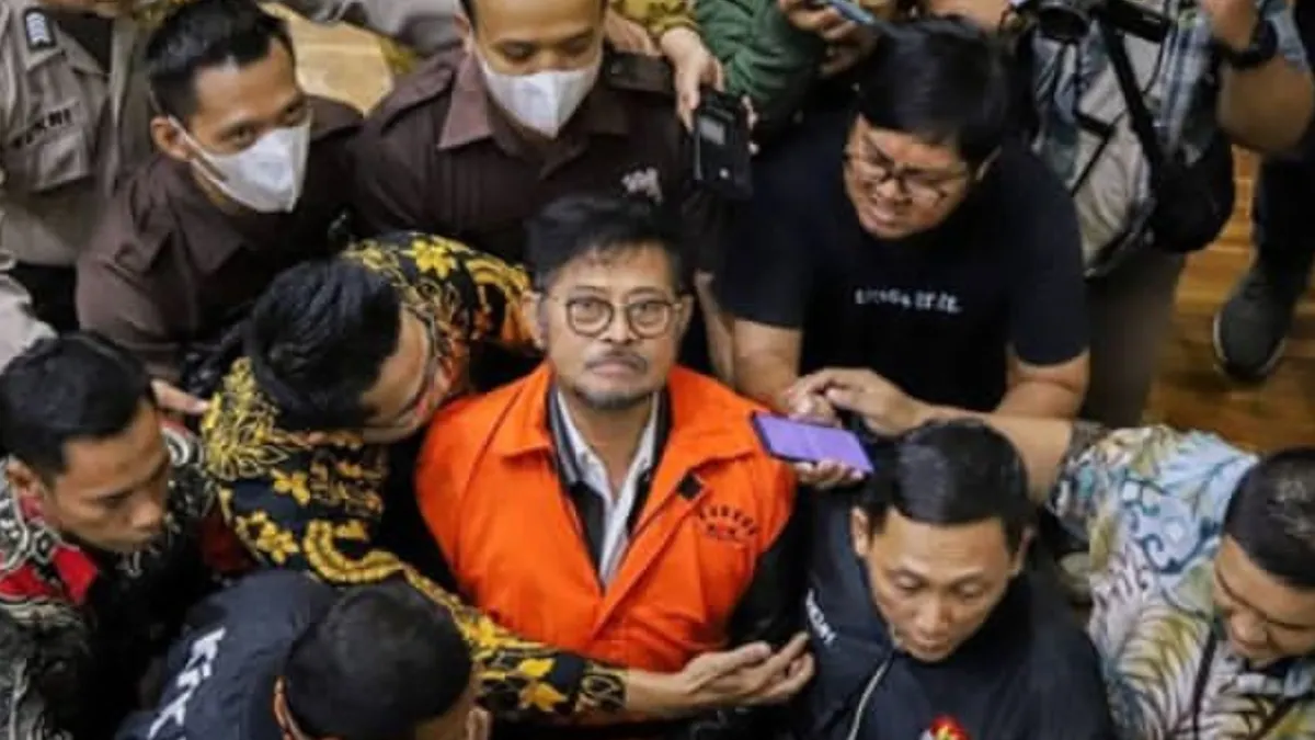 Mantan Menteri Pertanian Syahrul Yasin Limpo Tersangka