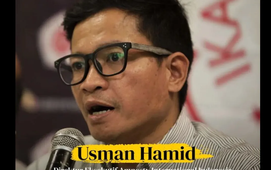 Direktur Eksekutif Amnesty Internasional Usman Hamid Buka Suara Soal Rohingya