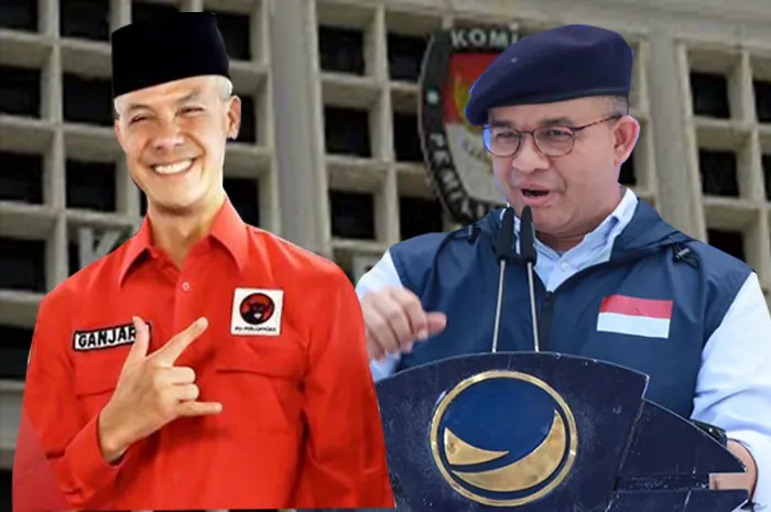 Anies Baswedan dan Ganjar Pranowo
