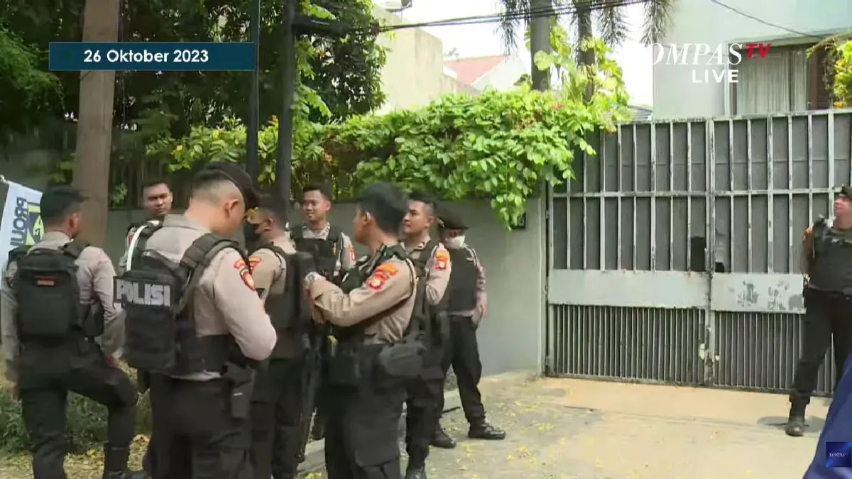 Rumah Ketua KPK Firli Bahuri Digeledah Polisi