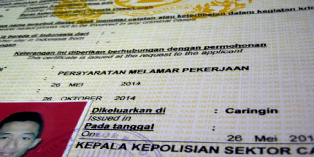 Ilustrasi cara membuat SKCK untuk CPNS 2023