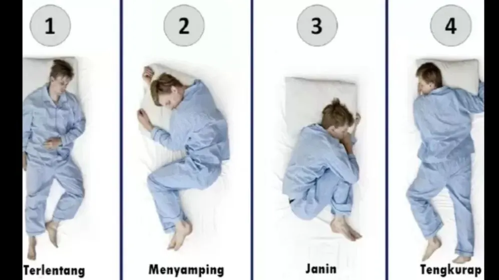 Posisi tidur bisa ungkap kepribadian seseorang