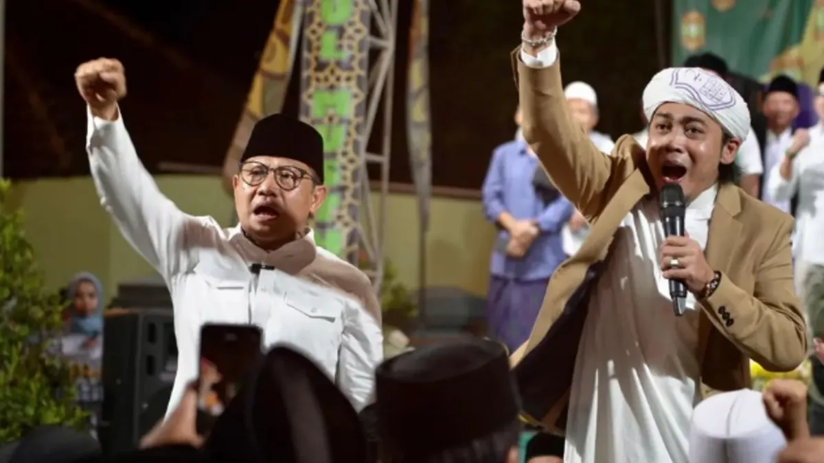 Muhaimin Iskandar atau kerap disapa Cak Imin mengaku ada operasi menggunakan uang agar tidak memilih pasangan calon (paslon) nomor urut 1.