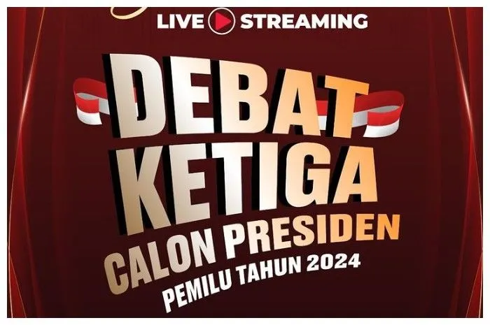 Debat capres ketiga di tahun 2024, saksikan di TV, Radio, dan Live streaming (Instagram/ @kpu_ri) 