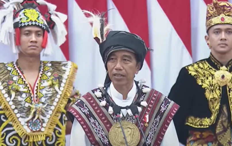 Jokowi di Sidang Tahunan MPR