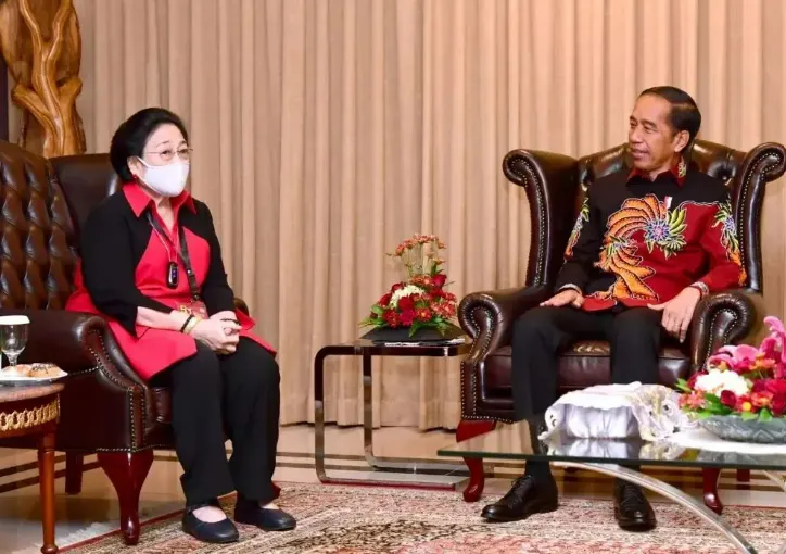 Jokowi dan Megawati Soekarnoputri