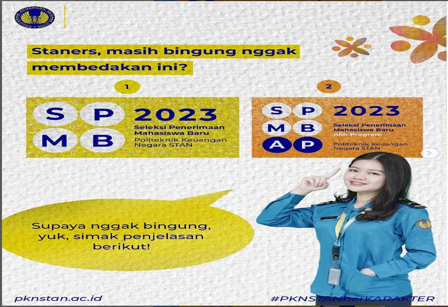 Bedanya SPMB dan SPMB AP 2023 di Politeknik Keuangan Negara STAN
