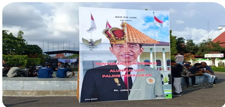 Jokowi Diberi Gelar Alumnus Paling Memalukan oleh BEM KM UGM