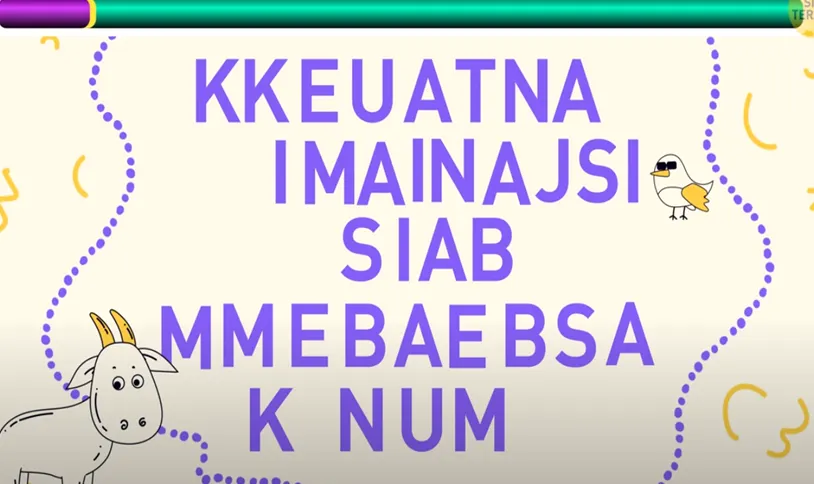 Tes Ilusi Optik: Susunlah Huruf Acak Ini Menjadi Kata-kata yang Bisa Dibaca dalam Waktu 10 Detik!