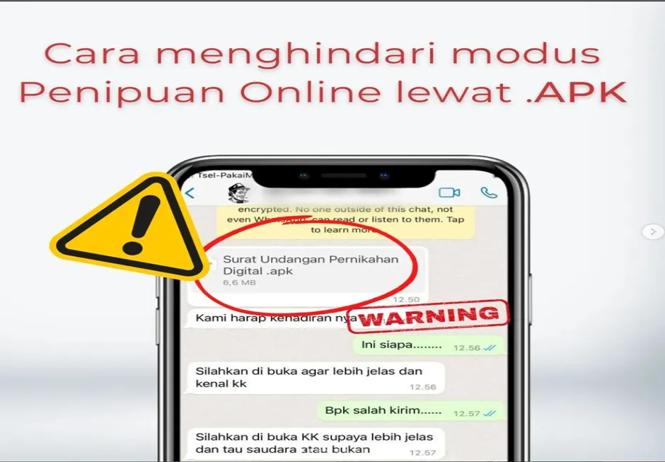 Cara Menghindari Modus Penipuan File APK WhatsApp