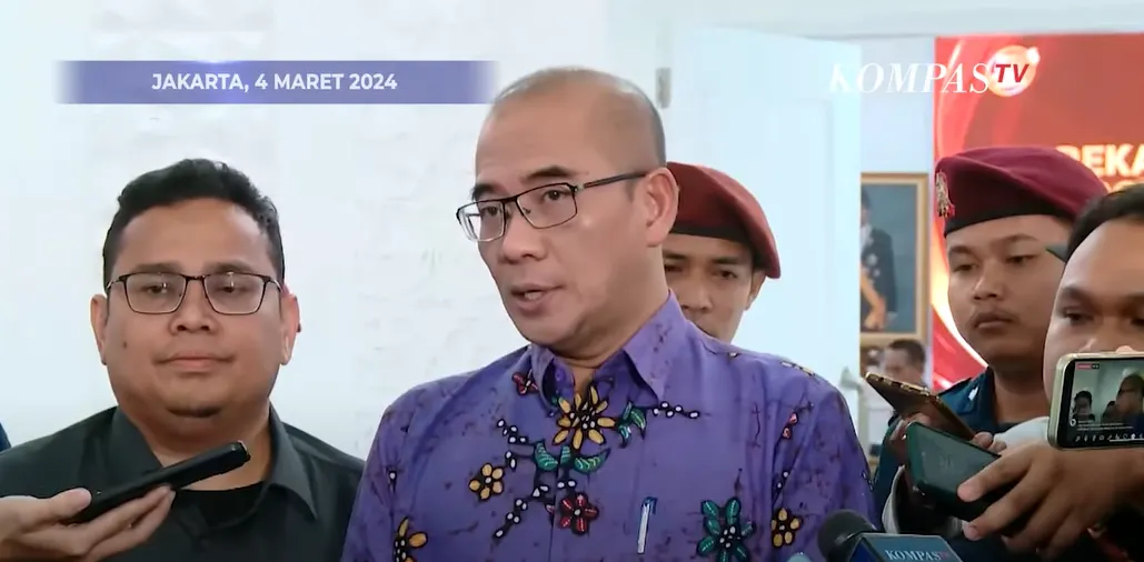 Ketua KPU RI Hasyim Asy'ari