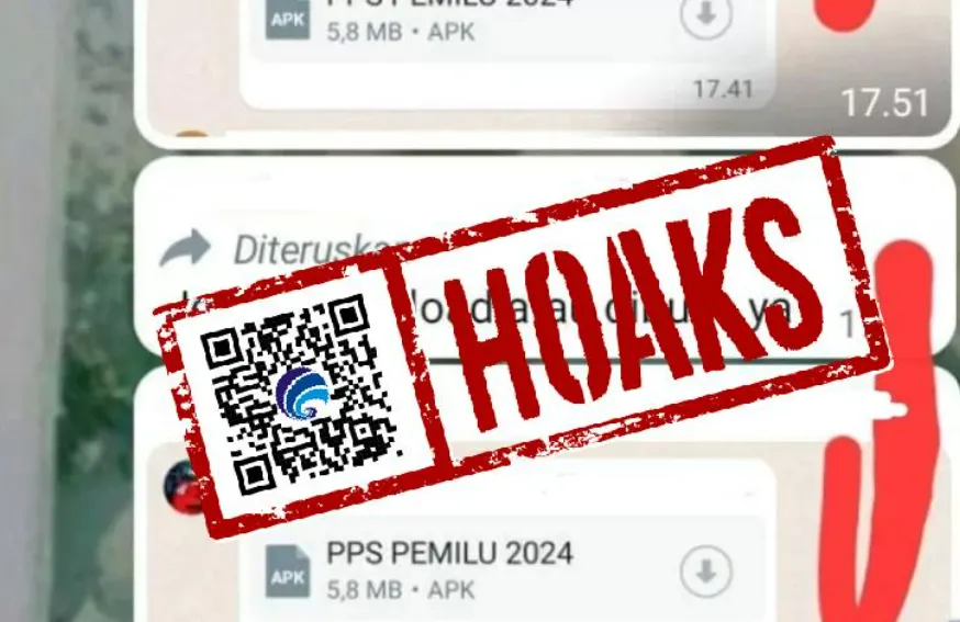 Otoritas Jasa Keuangan (OJK) mengimbau kepada masyarakat untuk dapat waspada terhadap modus penipuan dengan nama file PPS Pemilu 2024 melalui aplikasi pesan singkat WhatsApp (WA).