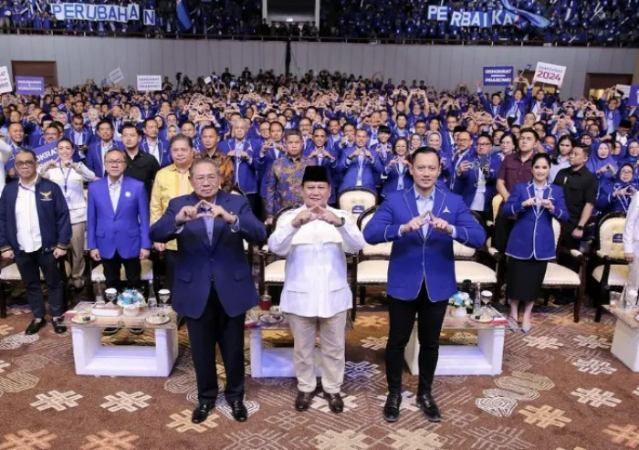 Bergabung Ke Koalisi Indonesia Maju, AHY Titip Dua Harapan Partai Demokrat Ke Prabowo Subianto, Ini Harapannya (Instagram @ agusyudhoyono)