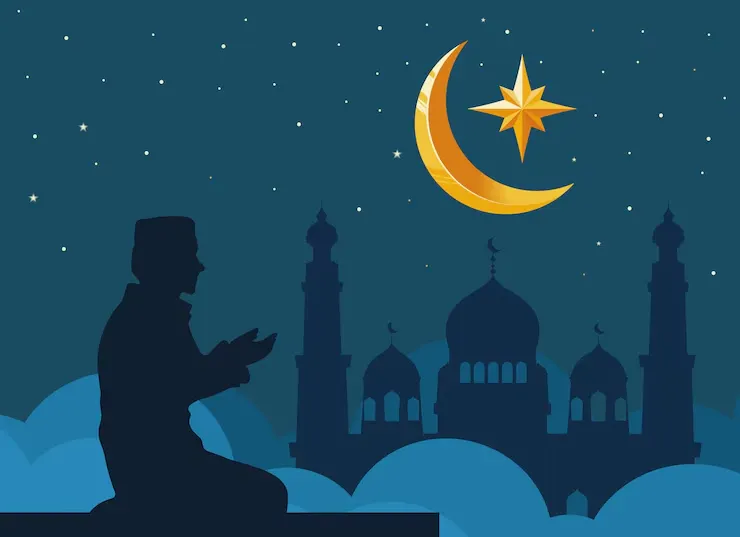 Ilustrasi. Salat Sunnah Lailatul Qadar