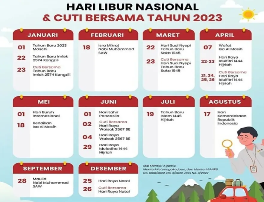 Libur Oktober: Apakah Ada atau Tidak? Yuk Para Pelajar, Mahasiswa, dan Karyawan Cek Informasi Selengkapnya! (Instagram @denijaya.dj)