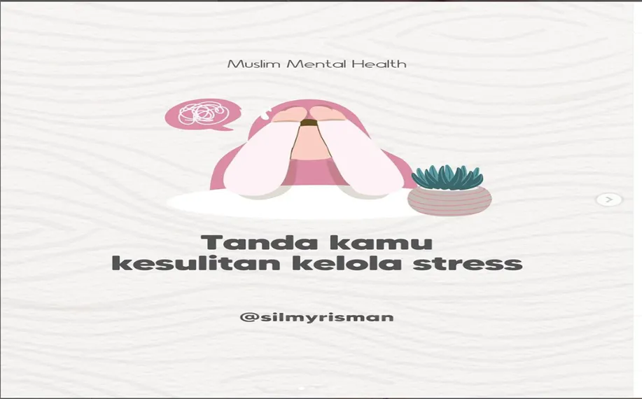 Temukan 5 tanda seseorang kesulitan mengelola stres, termasuk sering merasakan sakit kepala dan sulit fokus. Pelajari tanda-tanda ini (Instagram @silmyrisman) 