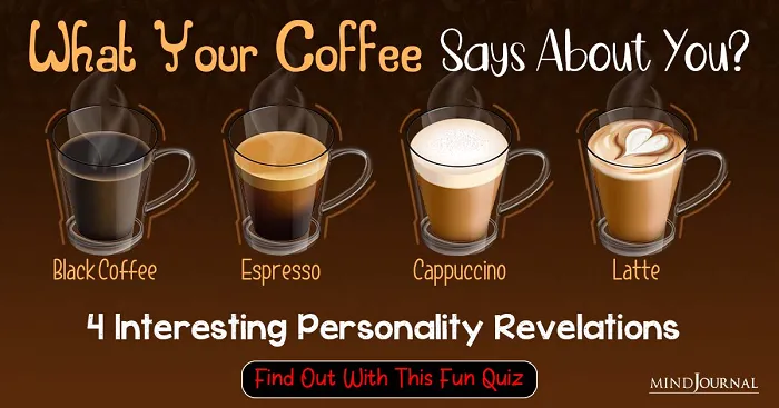 Ilustrasi tes kepribadian lewat kopi favorit