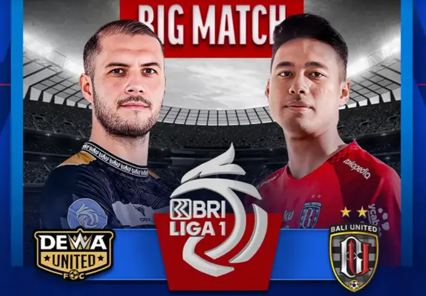 Pertandingan antara Dewa United FC vs Bali United FC akan berlangsung pada sore hari ini, Jumat, 8 Desember 2023, pukul 15.00 WIB.
