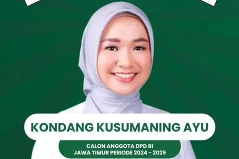 Kondang Kusumaning Ayu, seorang calon anggota Dewan Perwakilan Daerah Republik Indonesia (DPD RI), sedang viral saat ini.