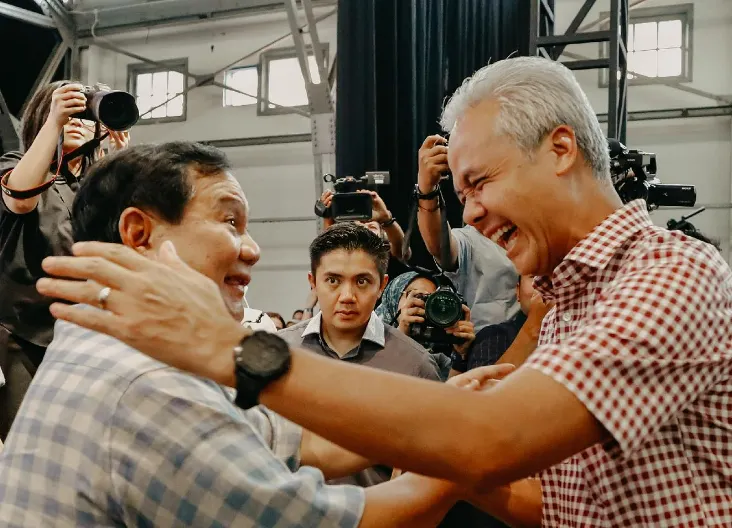 Prabowo dan Ganjar Pranowo| .(instagram.com/@ganjar_pranowo)