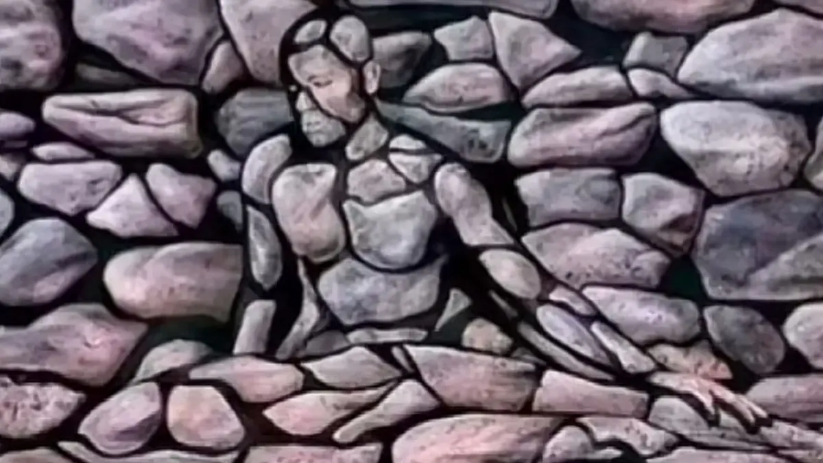 Tes Ilusi Optik: Ada Berapa Orang pada Gambar Tumpukan Batu Ini?