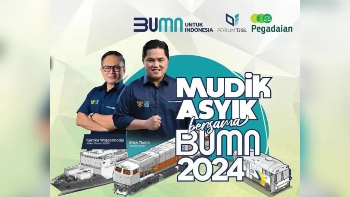 PT Pegadaian menghadirkan kesempatan emas untuk merayakan Lebaran secara lebih menyenangkan dengan mudik gratis bersama BUMN.