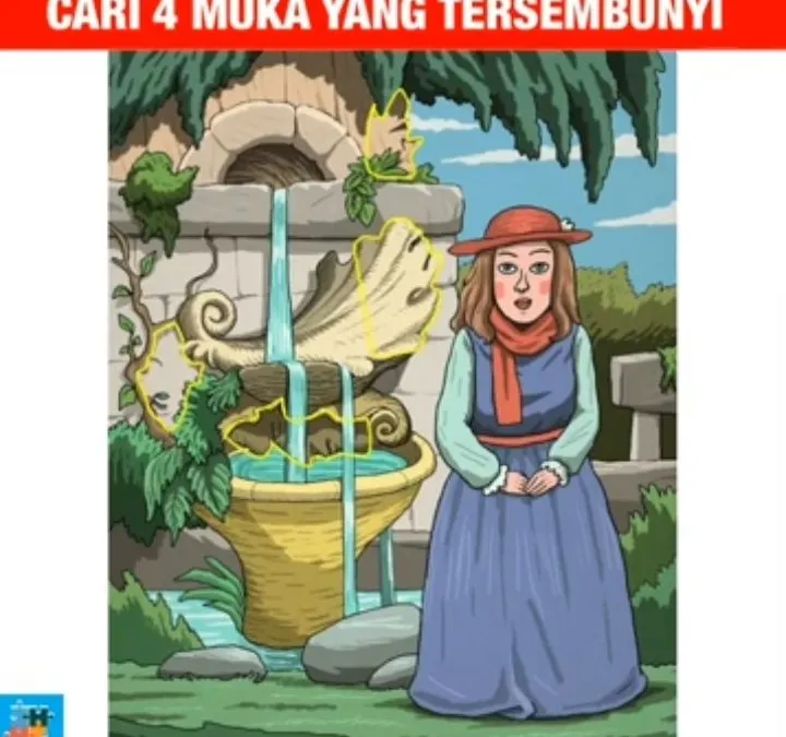 Tes Ilusi Optik: Temukan 4 Wajah Tersembunyi dalam 10 Detik dan Buktikan Seberapa Jeli Mata Kamu (YouTube Teka Tekuk)