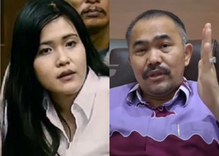 Potret Jessica Wongso dan Kamaruddin Simanjuntak