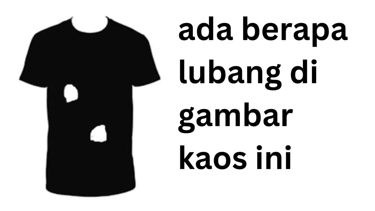Permainan asah otak membuat sebuah teka-teki sederhana menjadi lebih menarik. Meski terlihat gampang, tapi jawabannya banyak yang salah.