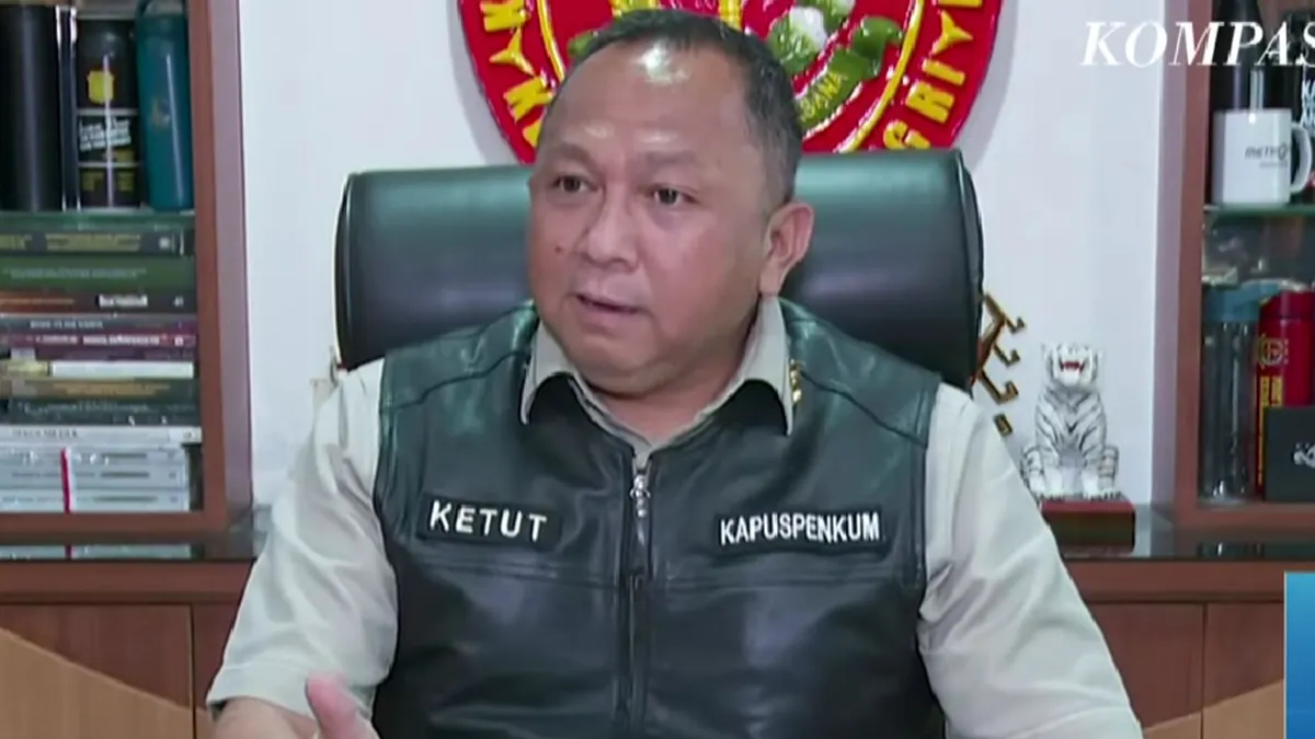 Kejaksaan Agung (Kejagung) buka suara terkait penahanan Politikus NasDem sekaligus Juru Bicara Timnas Anies-Muhaimin (AMIN), Nurindra Charismiadji.