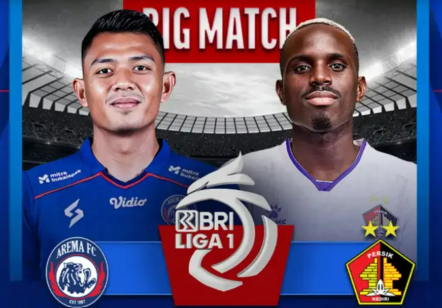 Pertandingan antara Arema FC vs Persik Kediri akan berlangsung pada sore hari ini, Senin, 27 November 2023, pukul 15.00 WIB.