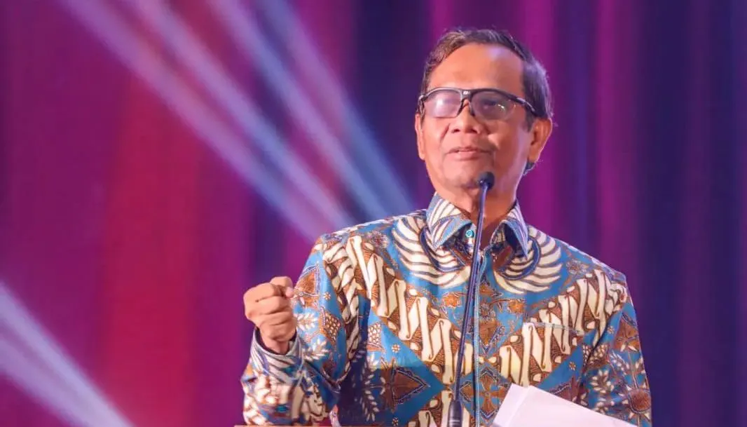 Menko Polhukam Mahfud MD yang kini jadi Cawapres Ganjar Pranowo