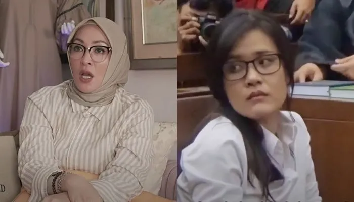 Angelina Sondakh dan Jessica Wongso.