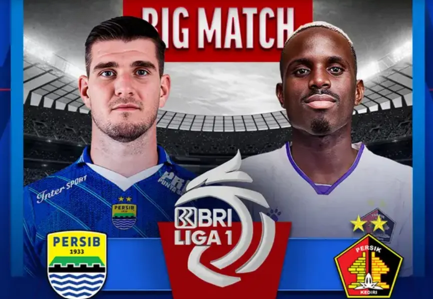 Pertandingan antara Persib Bandung vs Persik Kediri akan berlangsung pada malam hari ini, Minggu, 10 Desember 2023, pukul 19.00 WIB.
