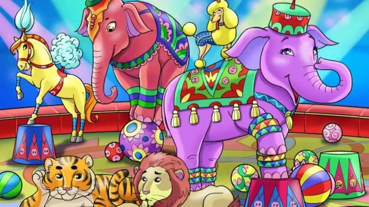 Tes Penglihatan: Temukan Babi dalam Gambar Sirkus uji ketelitian kamu 