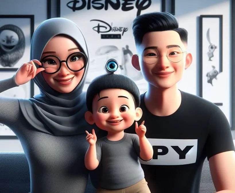 Viral! Cara Membuat Poster Ala DIsney Pixar Gratis dan Mudah, Sudah Coba? 