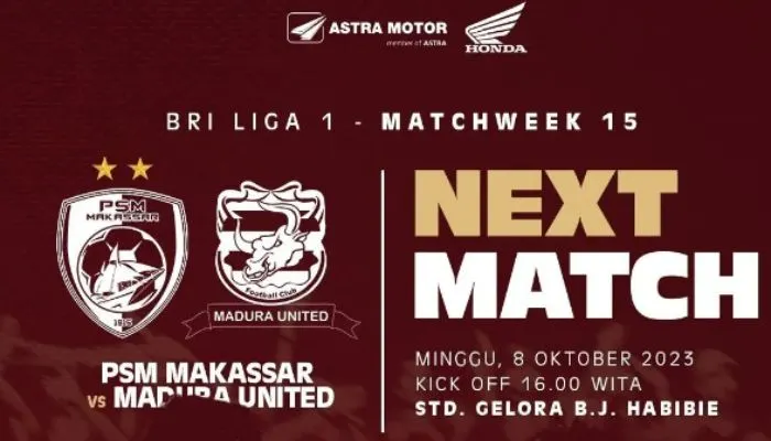 PSM Makassar vs Madura United