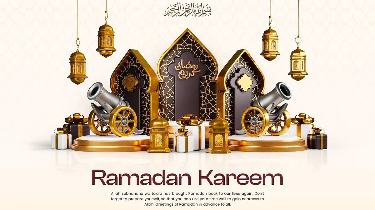 Ilustrasi Bulan Ramadhan