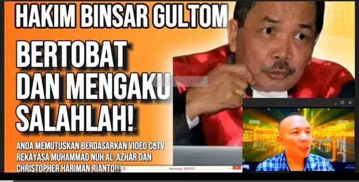 Sebut Kamera CCTV Jessica Wongso Sengaja Dikaburkan, Rismon Sianipar Desak Hakim Binsar Gultom Mengaku Salah