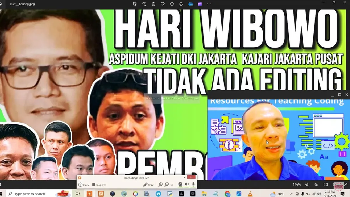 Rismon Sianipar Soal Kasus Jessica Wongso 