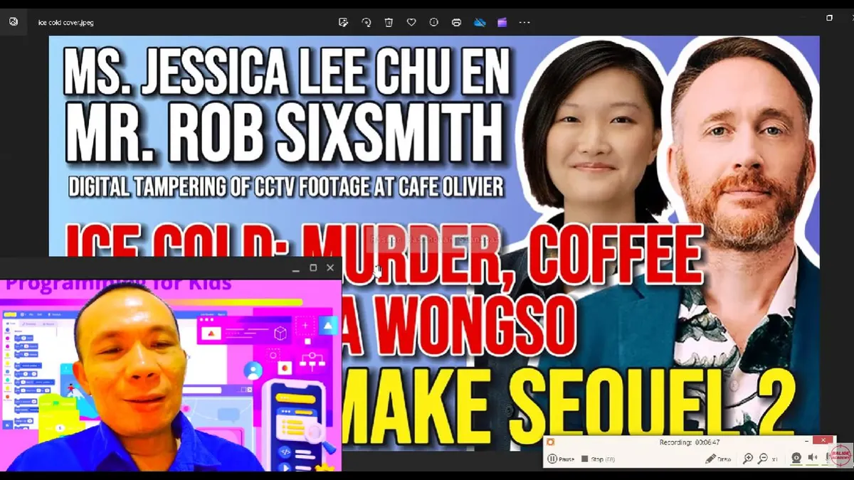 Rismon Sianipar Minta Sosok Ini Jadikan Dugaan Rekayasa CCTV Kasus Jessica Wongso Sebagai Film