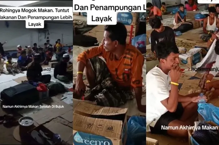 Pengungsi Rohingya lakukan aksi mogok makan