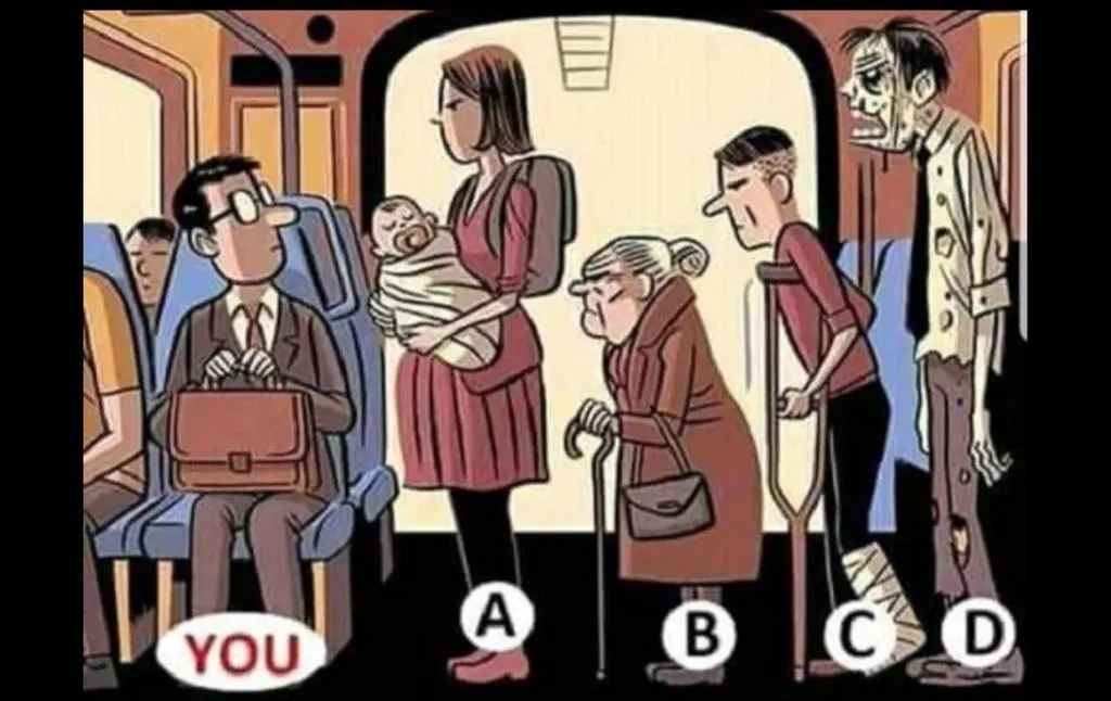Tes Kepribadian: Siapa yang Akan Kamu Beri Tempat Duduk?