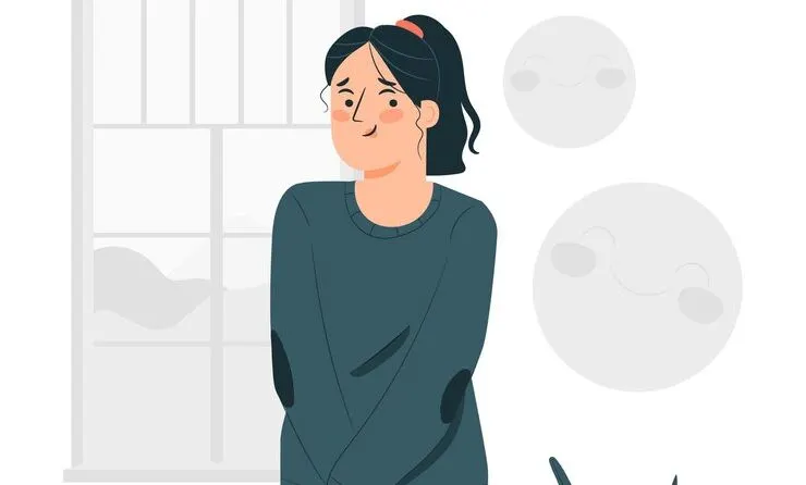 Illustrasi. Pemalu 